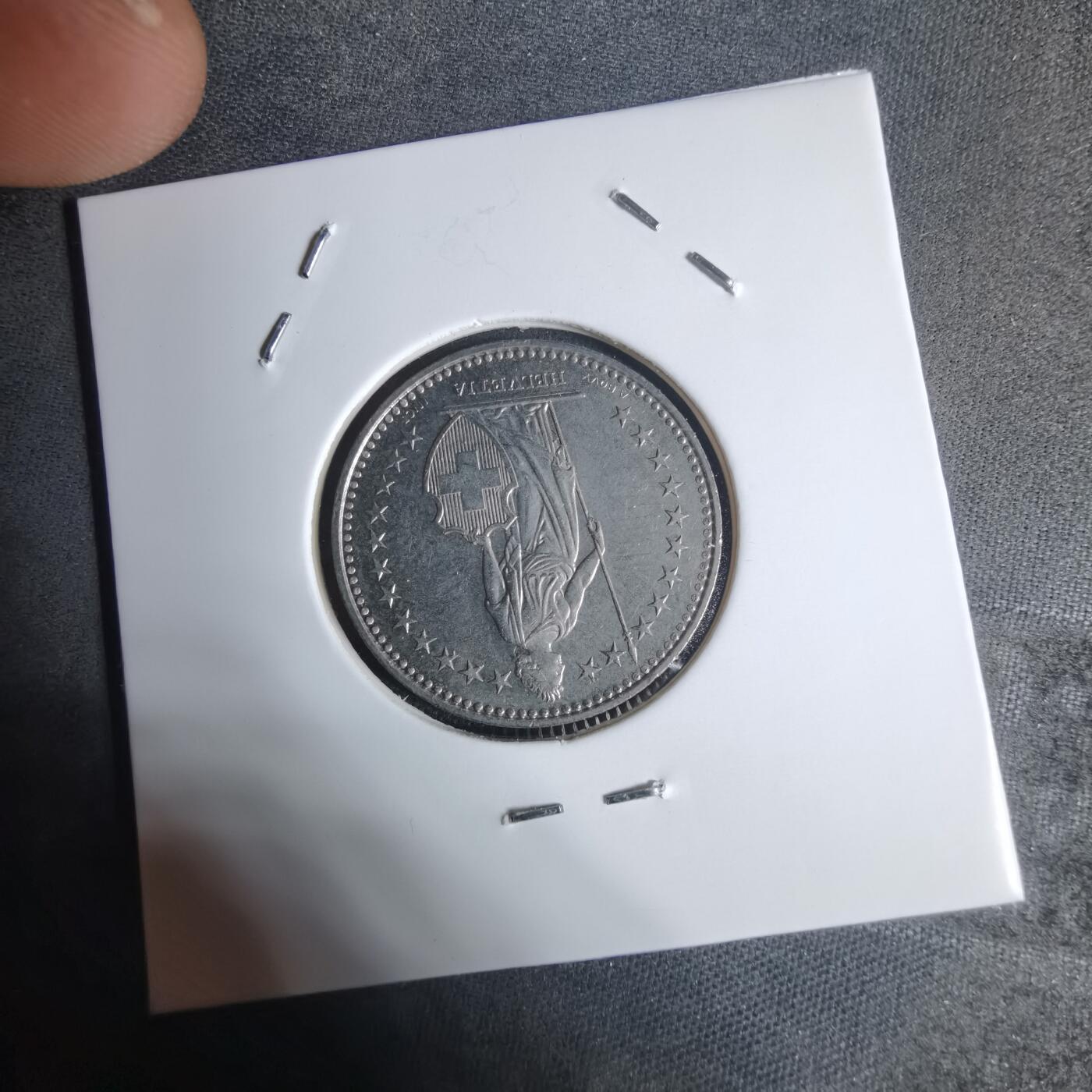 沼泽如烟--第920场 瑞士1986年1法郎