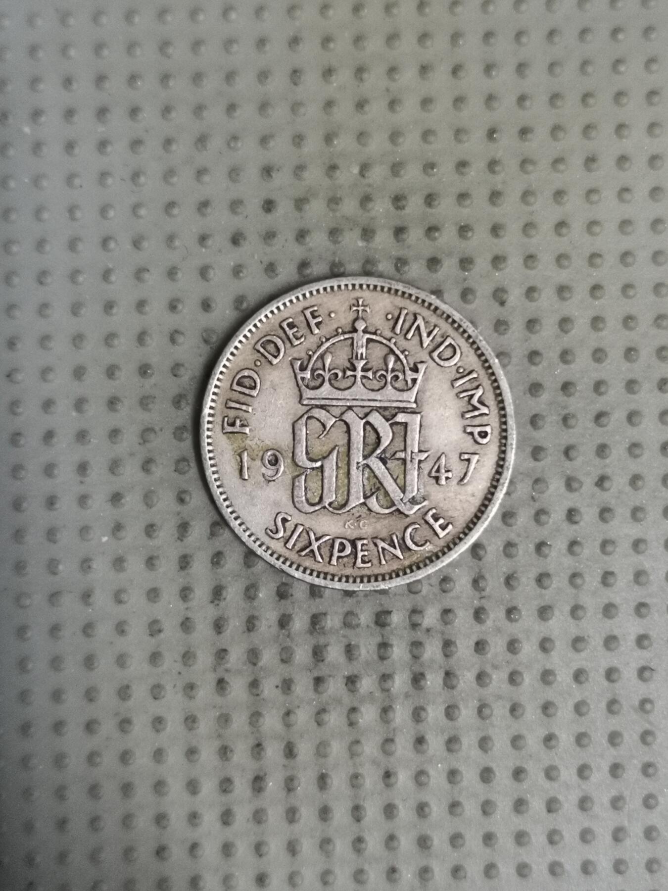 2025年第131场各国散币拍卖（总第131场） 英国1947年6便士