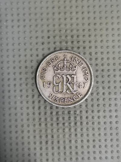 2025年第131场各国散币拍卖（总第131场） - 英国1947年6便士