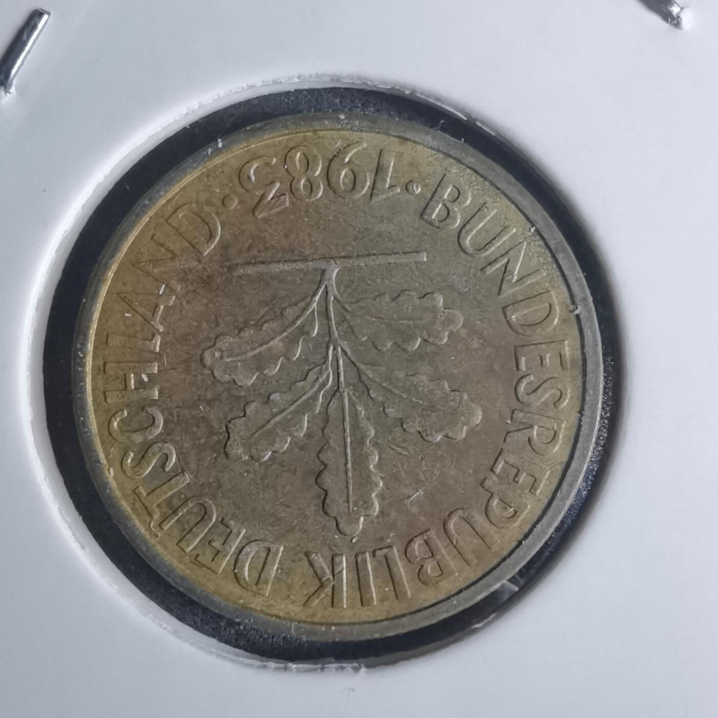 沼泽如烟--第920场 德国1983年5芬尼