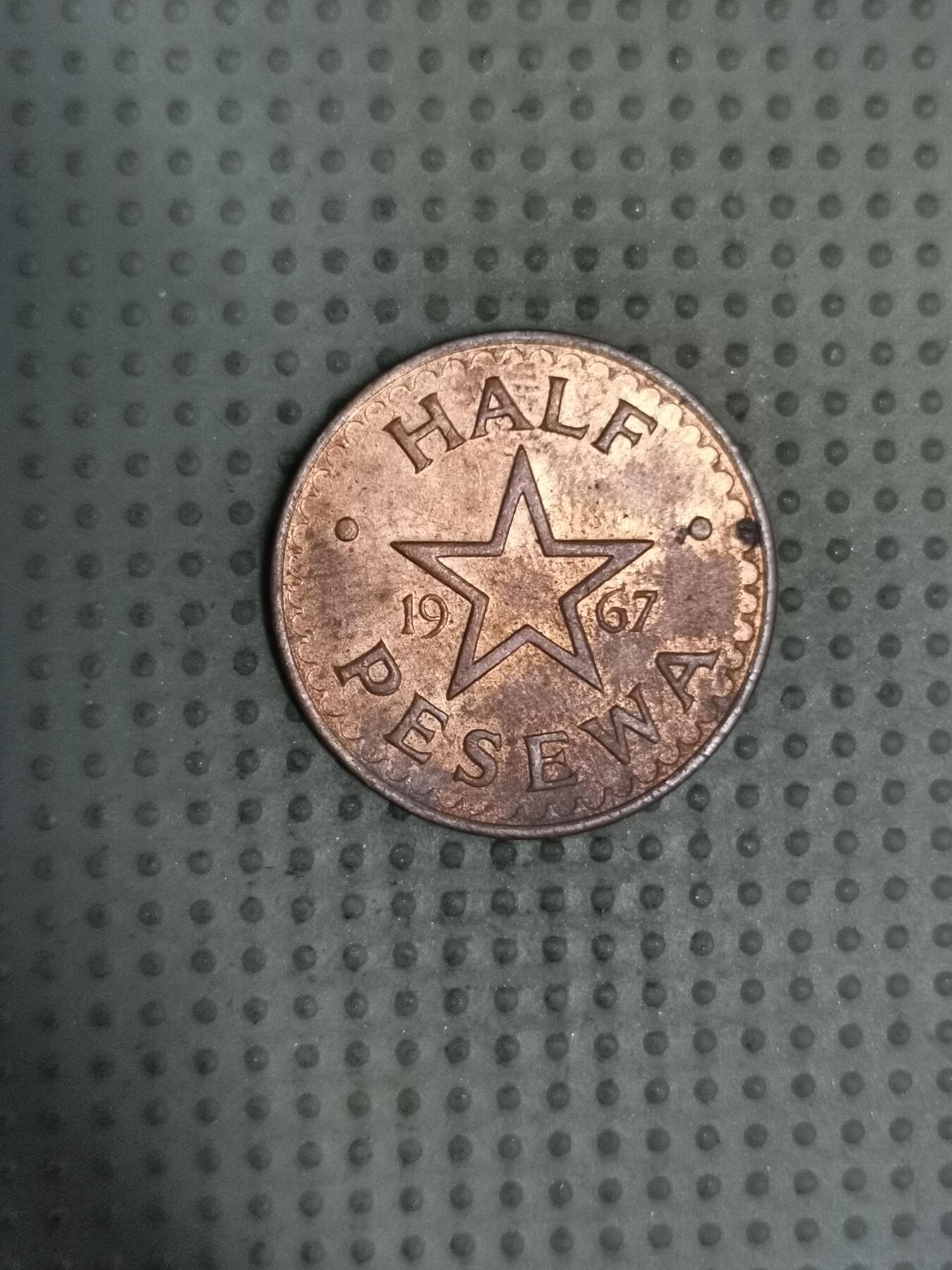 2025年第128场各国散币拍卖（总第128场） 加纳1967年半便士