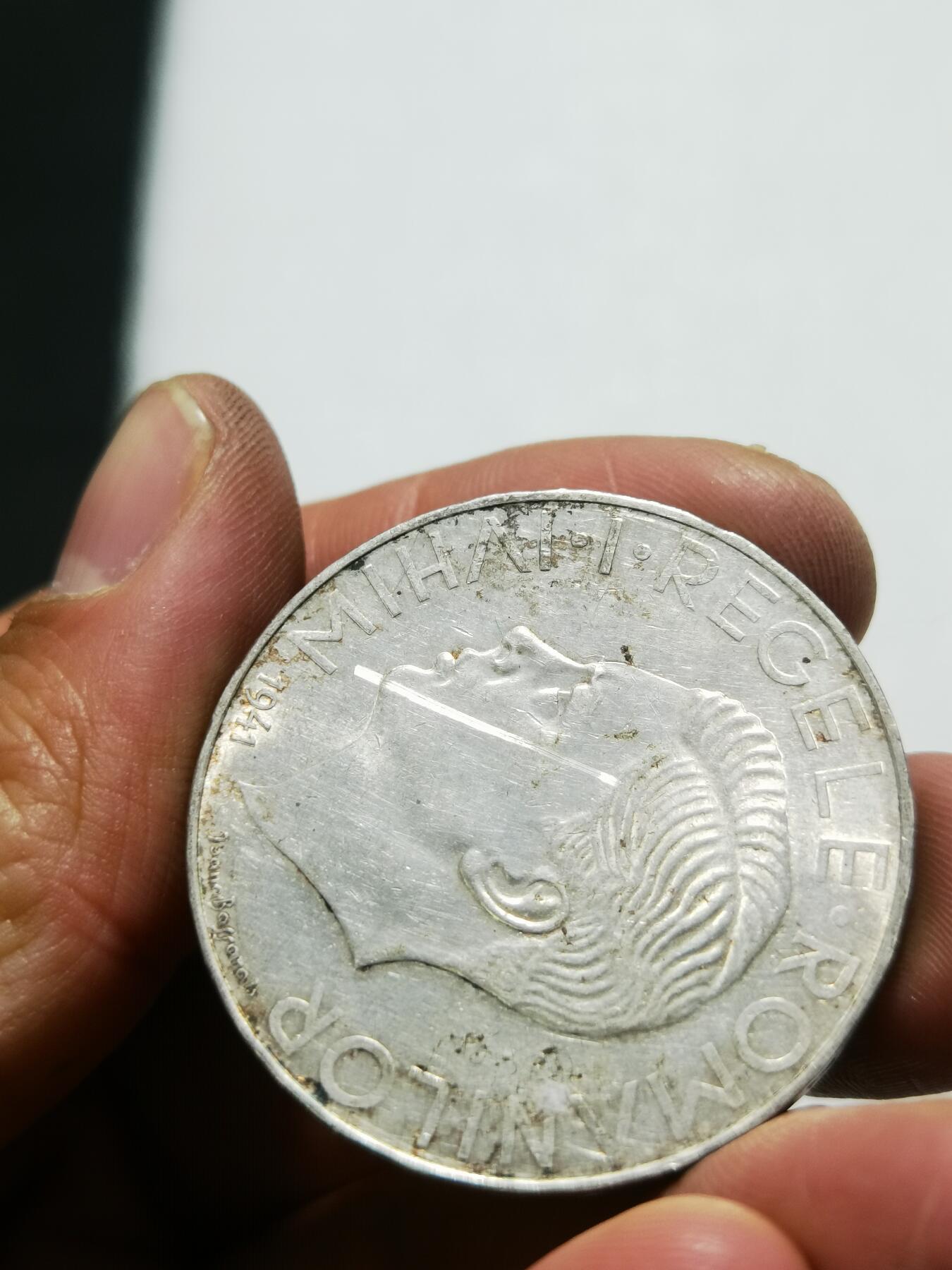 天下钱庄专场欢迎参拍 罗马尼亚500列伊银币