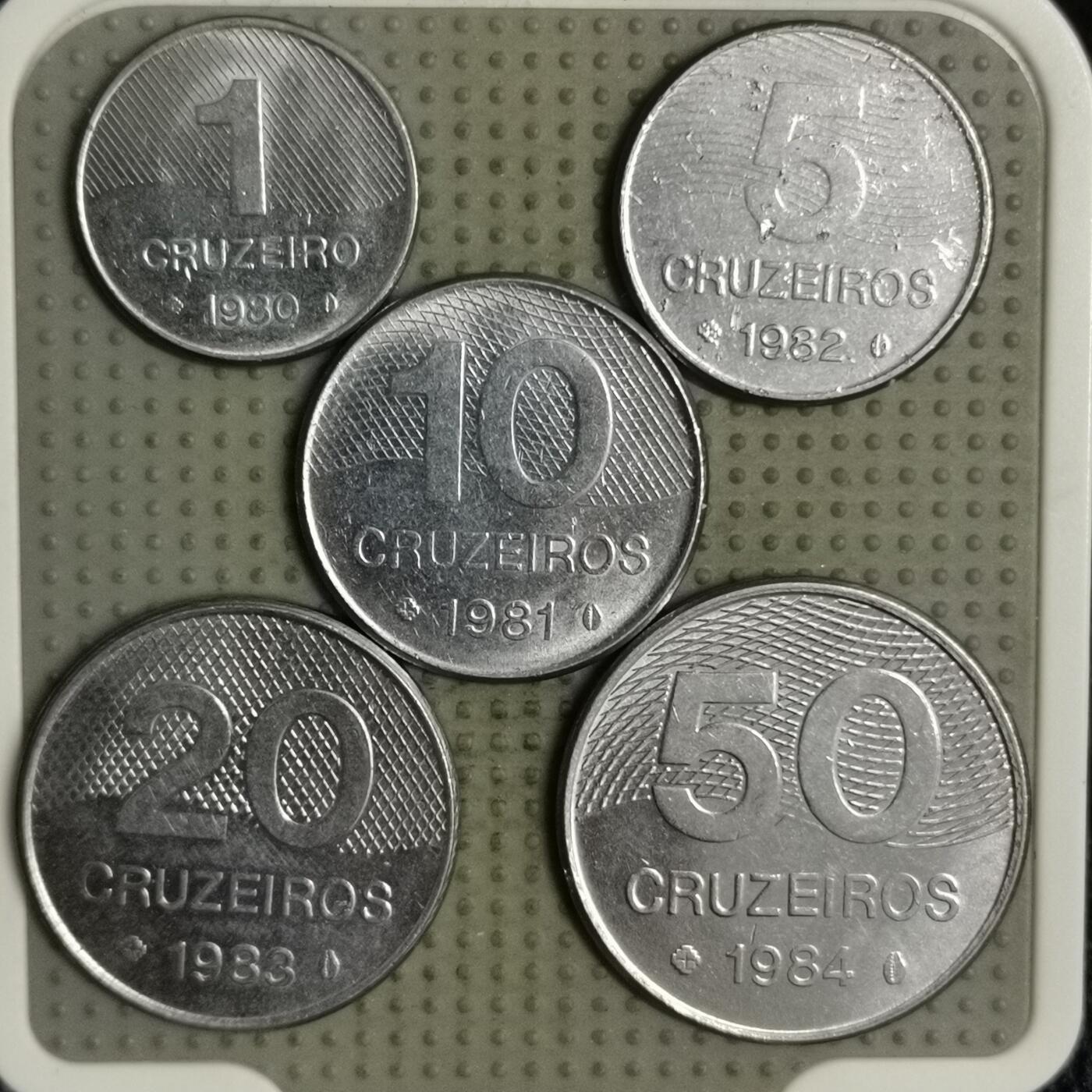 2025年第127场各国散币拍卖（总第127场） 巴西5枚