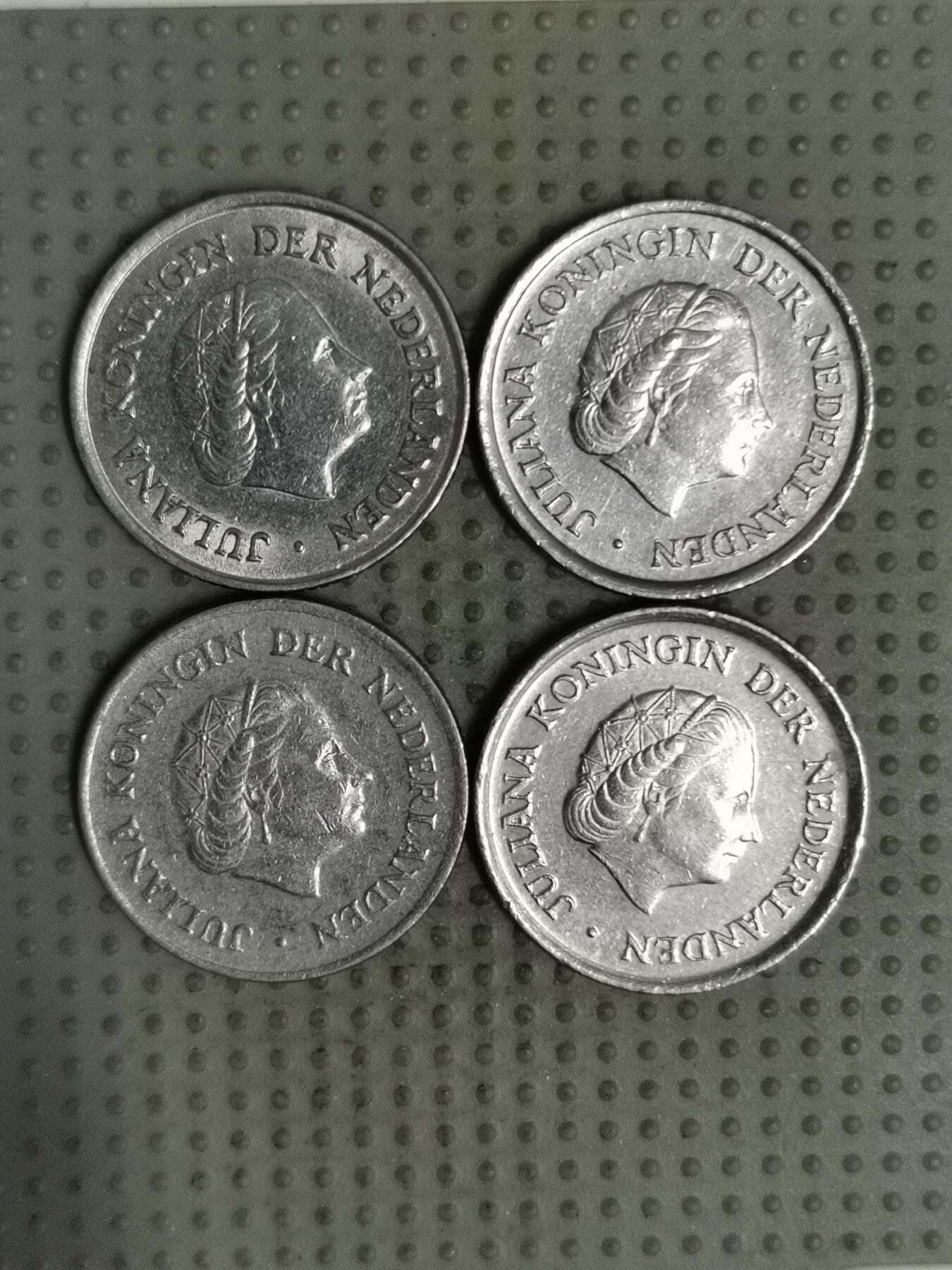 2025年第131场各国散币拍卖（总第131场） 荷兰25分4枚