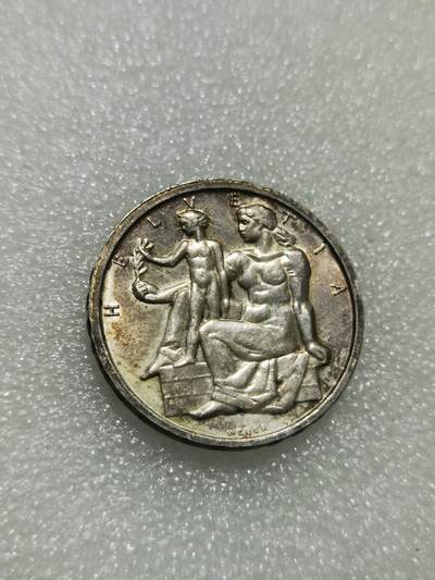 天下钱庄专场欢迎参拍 - 1948瑞士5法郎银币