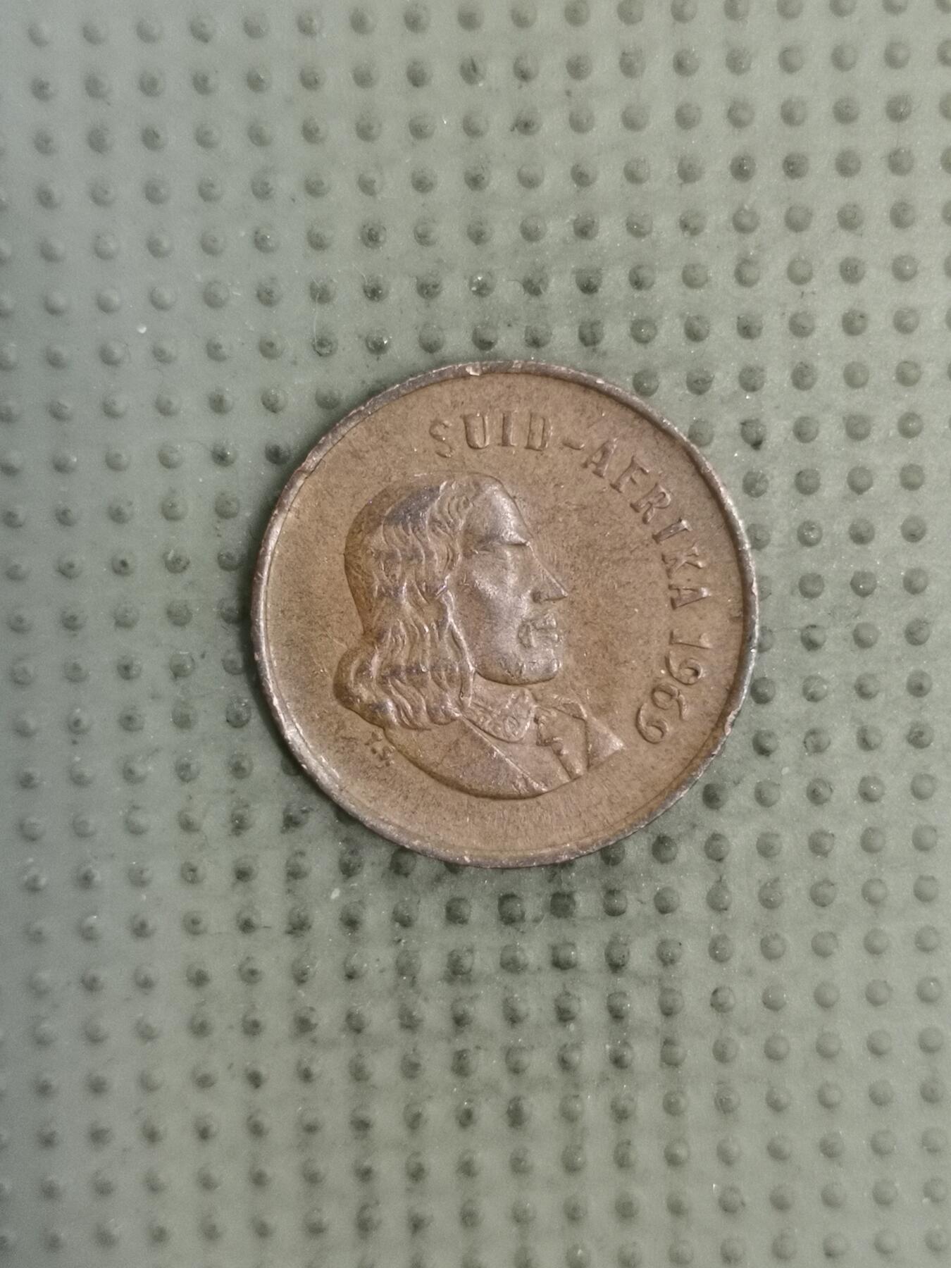 2025年第128场各国散币拍卖（总第128场） 南非1969年1分