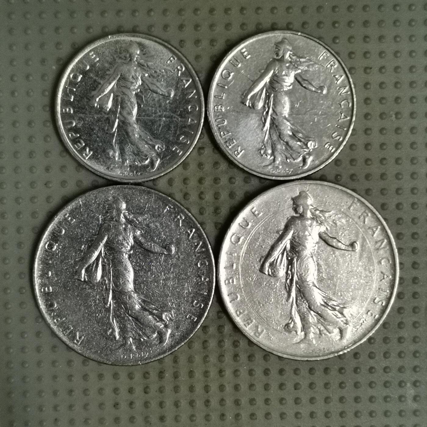 2025年第131场各国散币拍卖（总第131场） 法国4枚