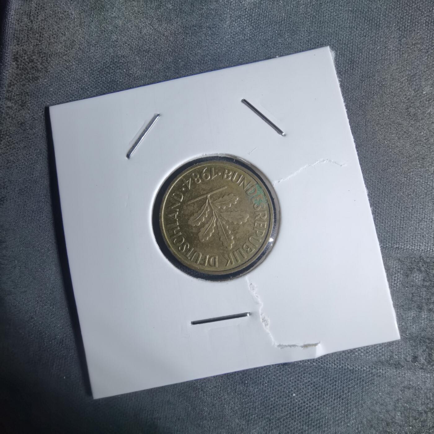 沼泽如烟--第920场 德国1984年5芬尼