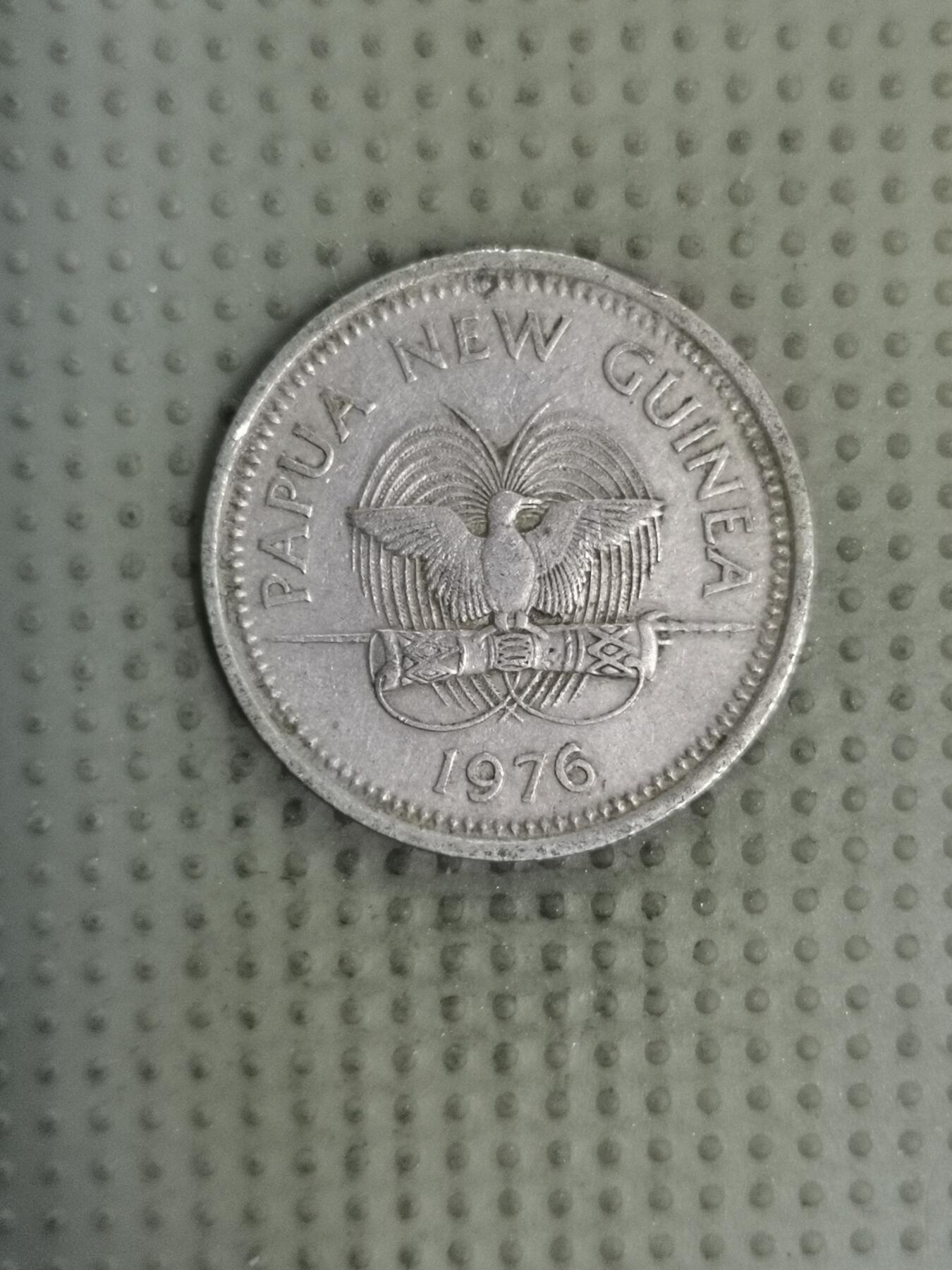 2025年第128场各国散币拍卖（总第128场） 巴布亚新几内亚1976年10托伊