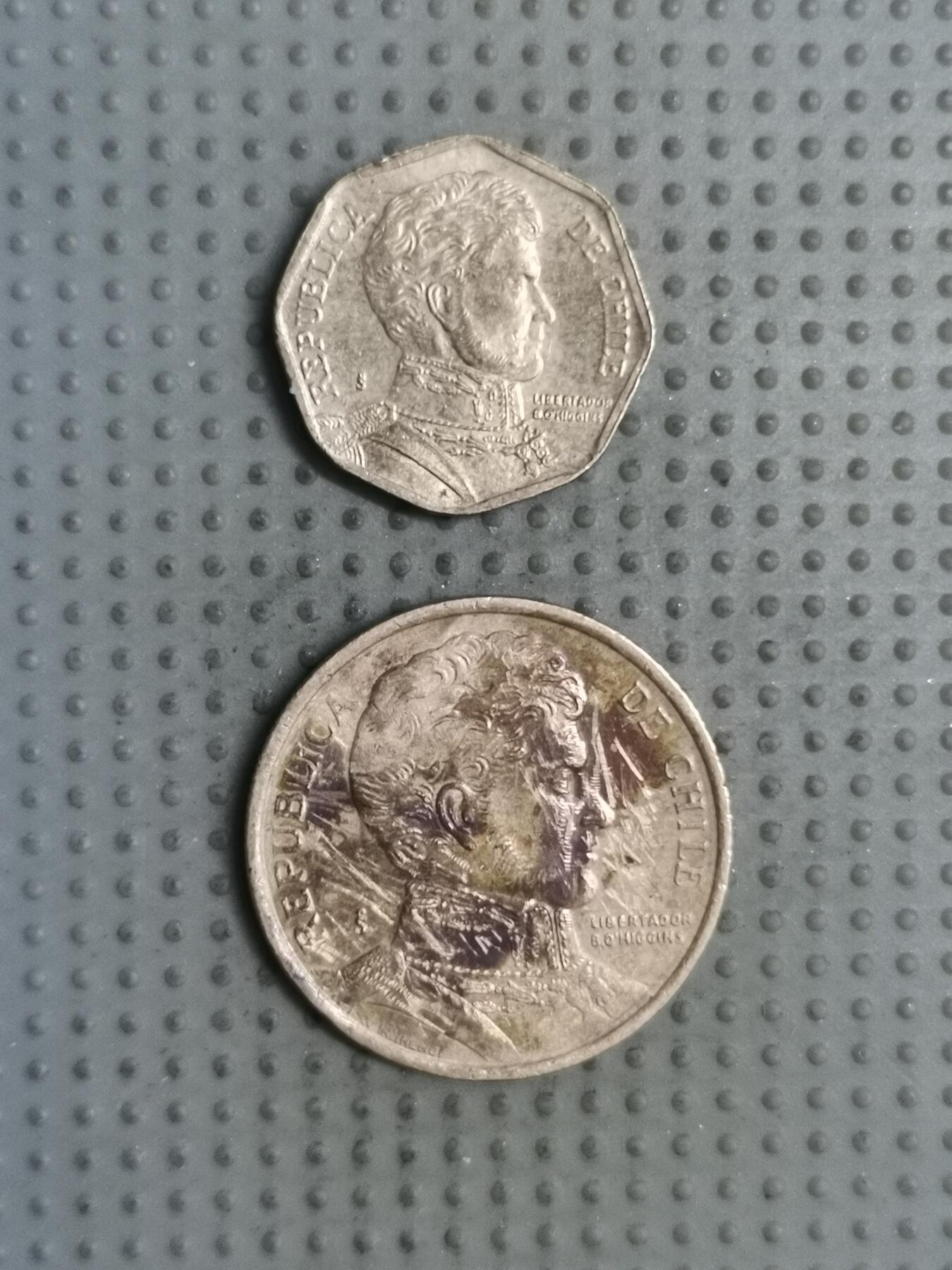 2025年第127场各国散币拍卖（总第127场） 智利2枚