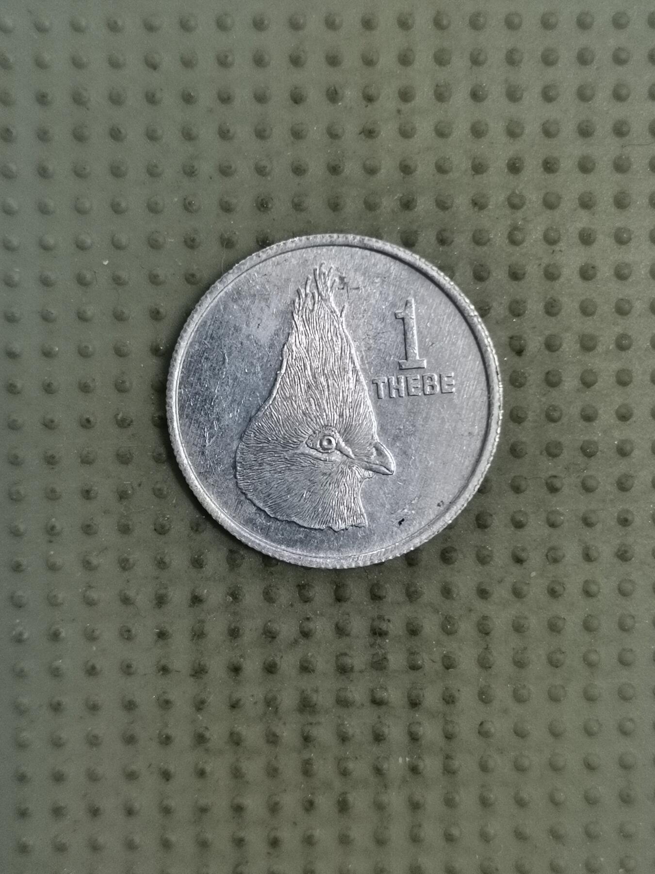 2025年第128场各国散币拍卖（总第128场） 博茨瓦纳1976年1西比