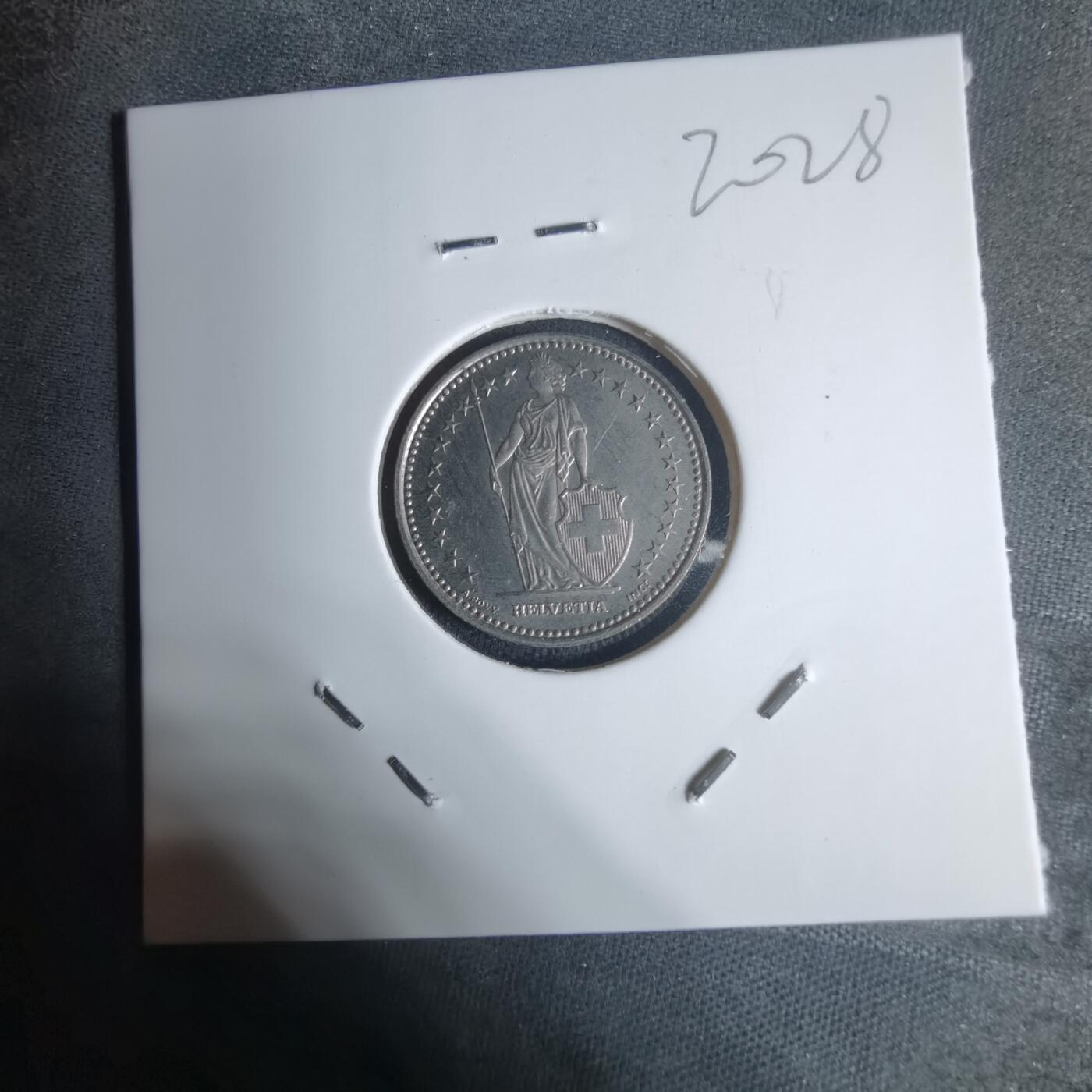 沼泽如烟--第920场 瑞士1983年半法郎