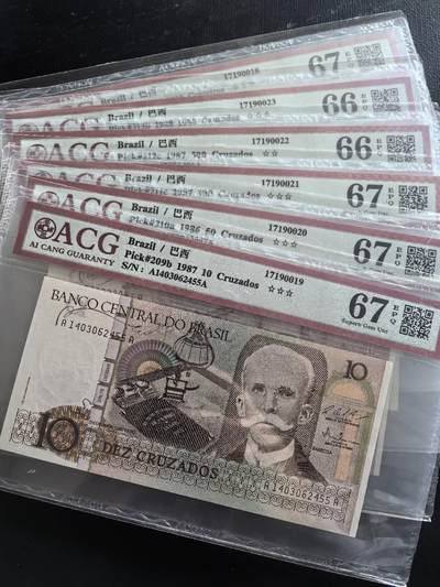 Triple S 第68期 - 1986-1988巴西套币