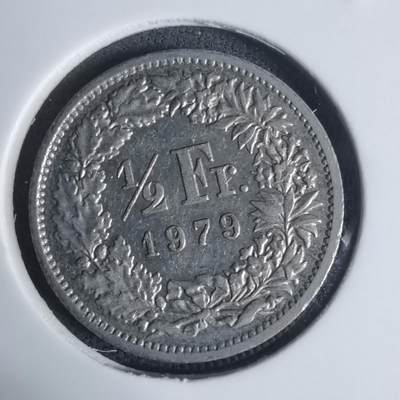 沼泽如烟--第920场 - 瑞士1979年半法郎