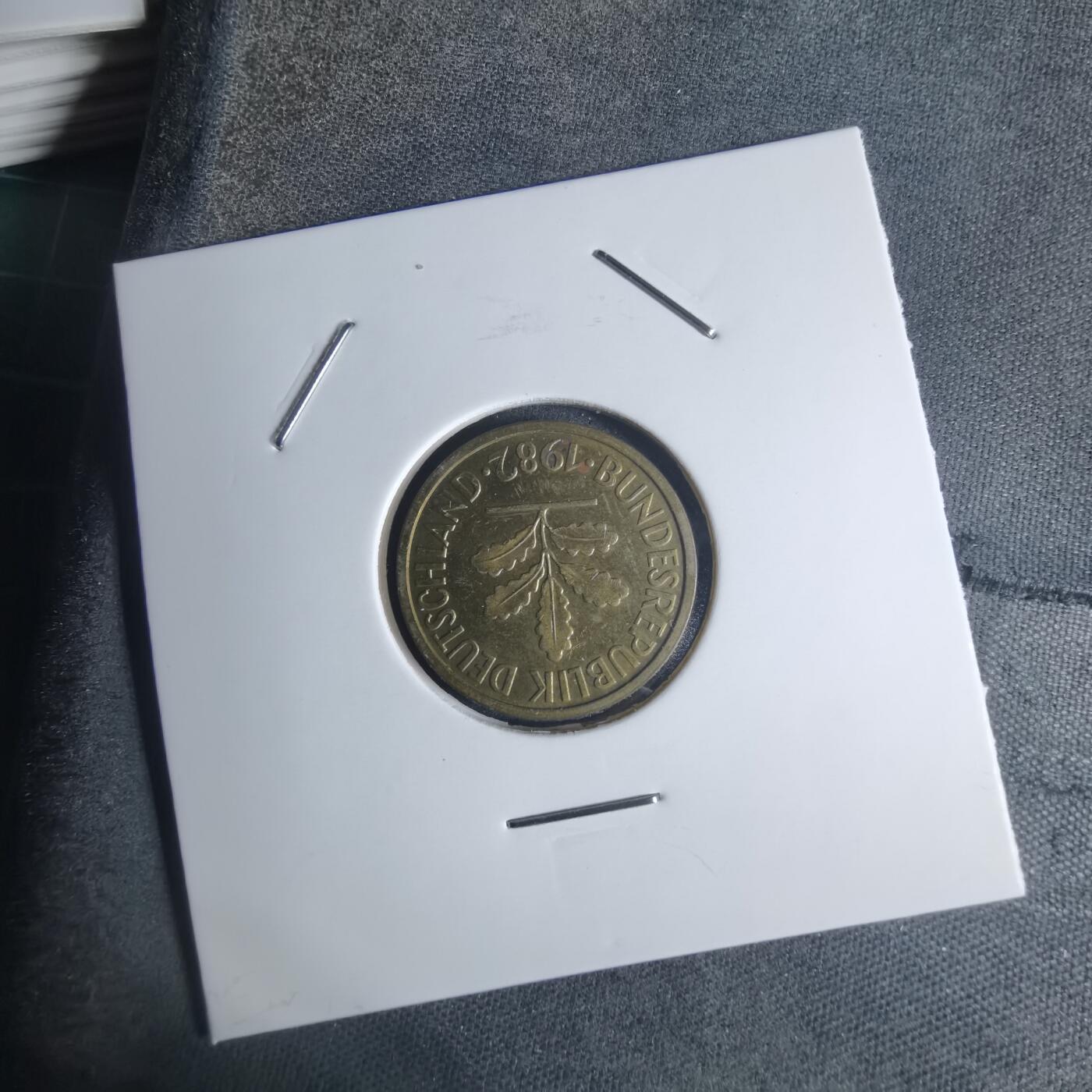 沼泽如烟--第920场 德国1982年5芬尼