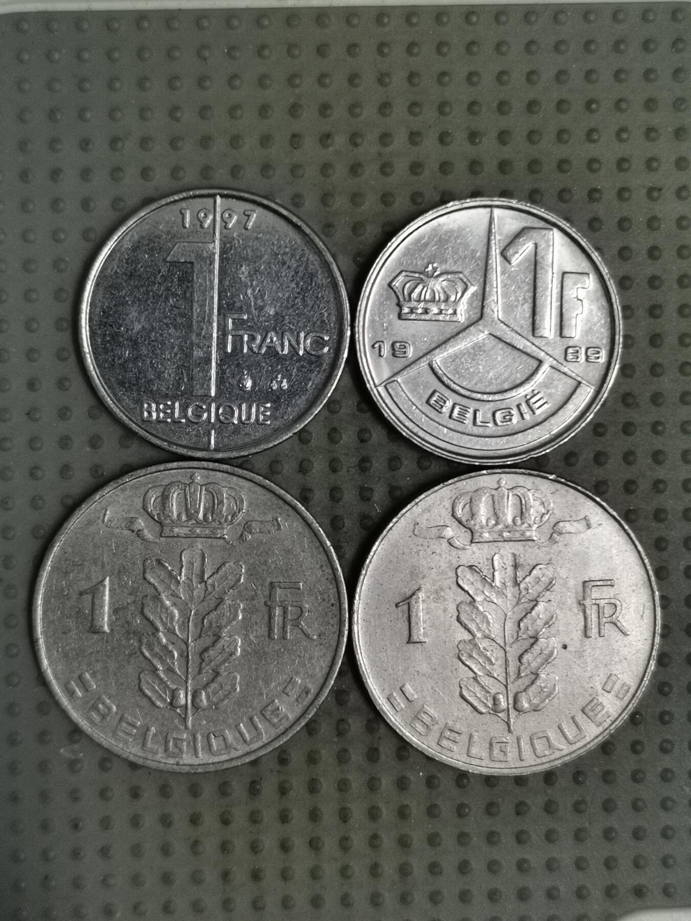 2025年第129场各国散币拍卖（总第129场） 比利时1法郎4枚