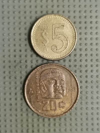 2025年第127场各国散币拍卖（总第127场） - 墨西哥2枚