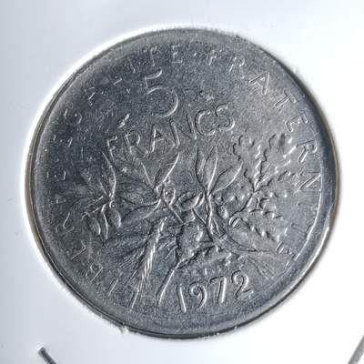 沼泽如烟--第920场 - 法国1972年5法郎