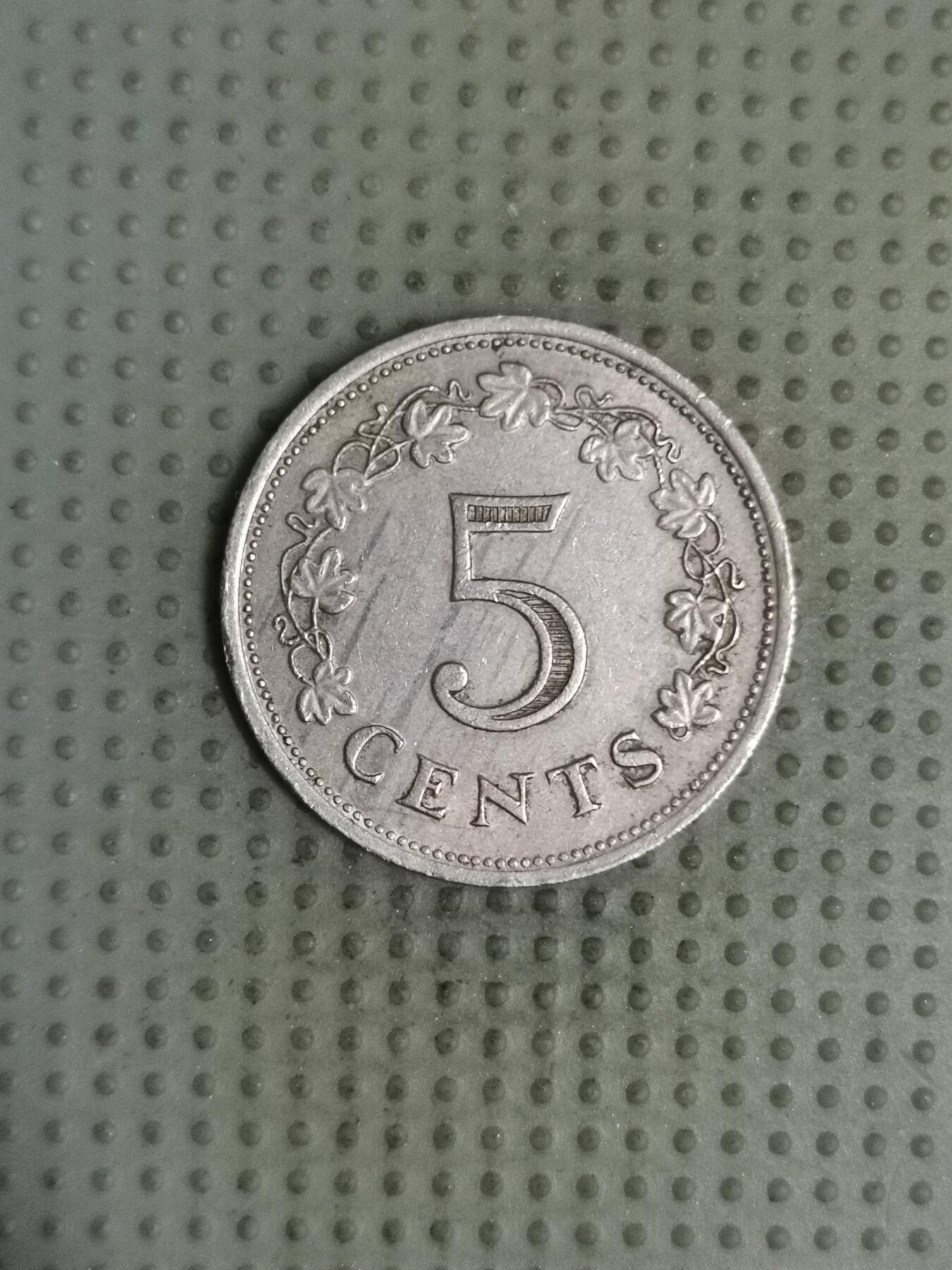 2025年第129场各国散币拍卖（总第129场） 马耳他1976年5分