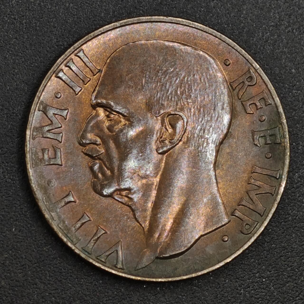 【淘币小摊】实时拍第八百一十七拍   散币场   满百包邮可预留二周 每周一统一发货   意大利1938年10分铜币