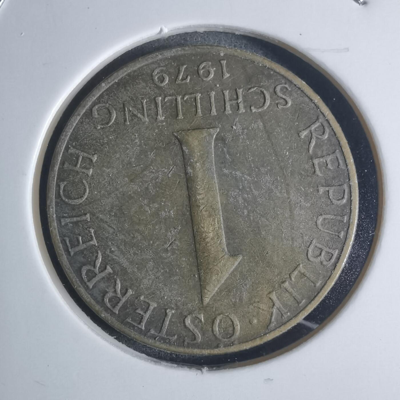 沼泽如烟--第920场 奥地利1979年1先令