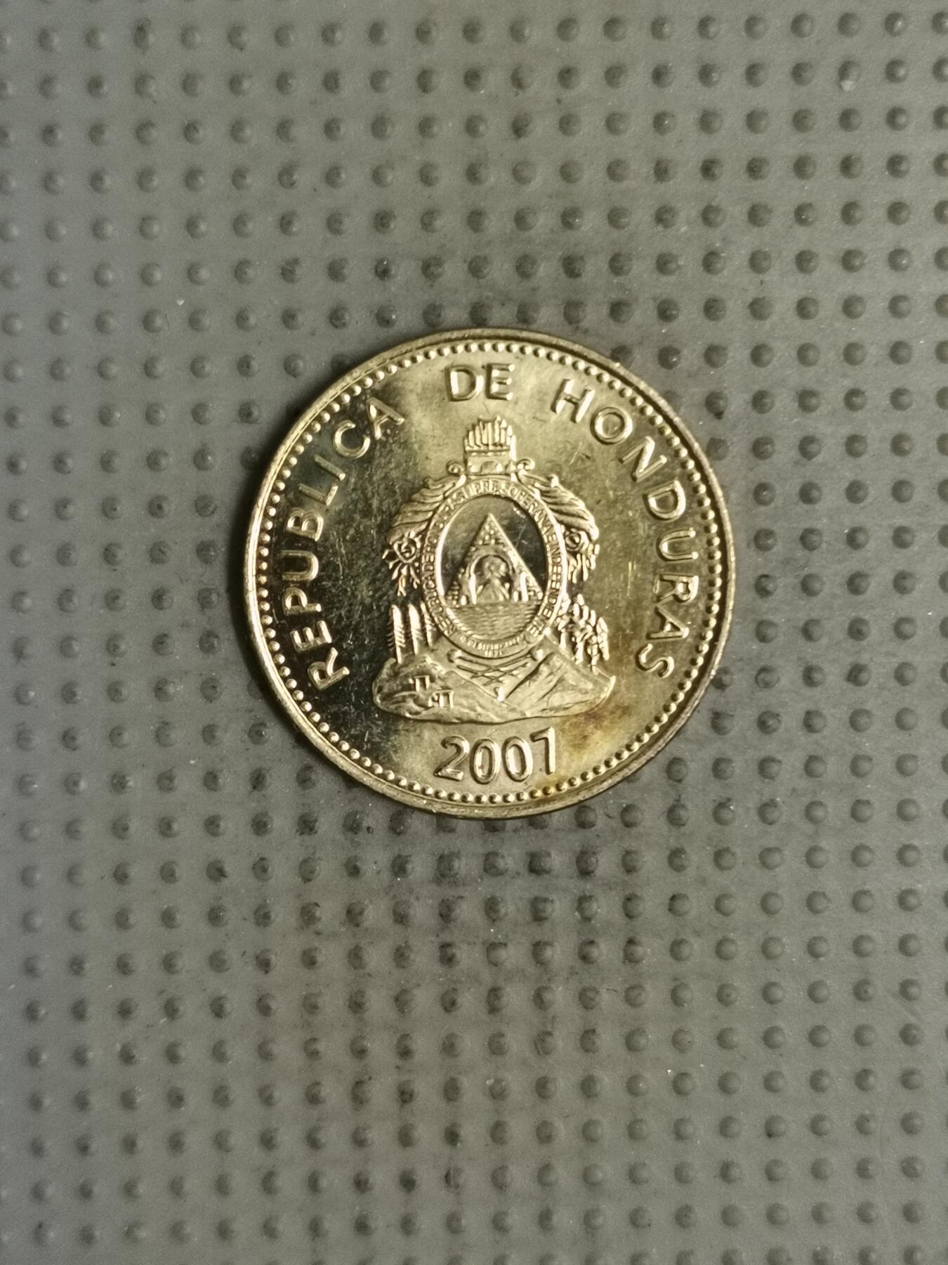 2025年第127场各国散币拍卖（总第127场） 洪都拉斯2007年5分