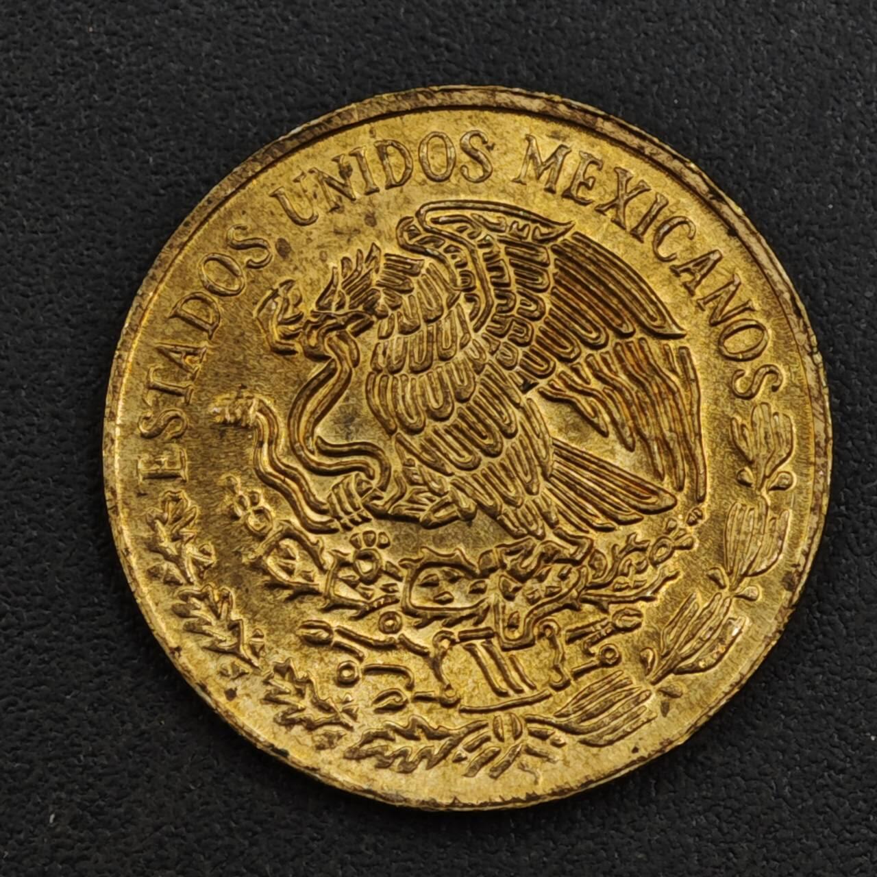 【淘币小摊】实时拍第八百一十七拍   散币场   满百包邮可预留二周 每周一统一发货   墨西哥1976年5分铜币