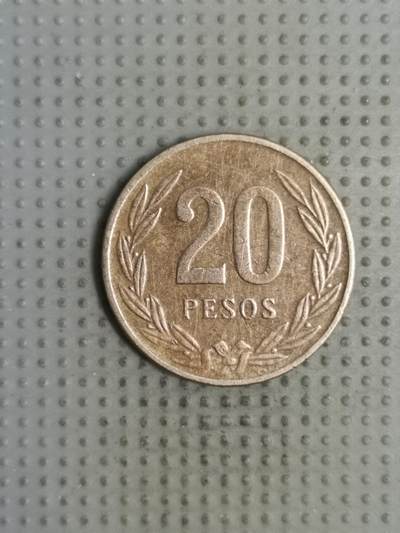 2025年第127场各国散币拍卖（总第127场） - 哥伦比亚1989年20比索