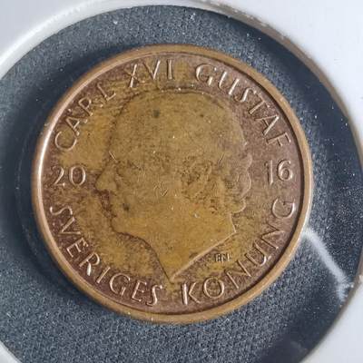 沼泽如烟--第919场 - 瑞典2016年1克朗