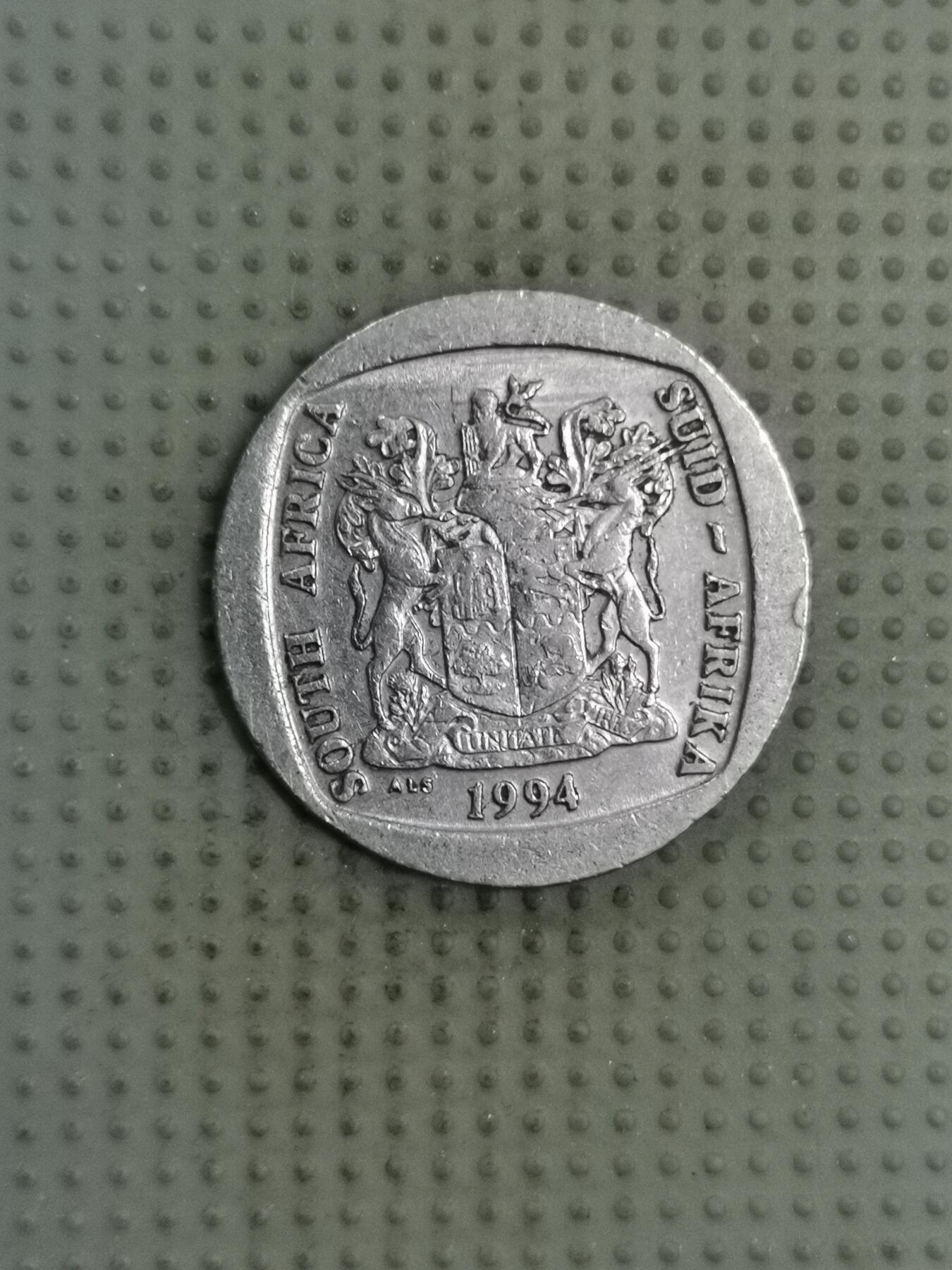 2025年第128场各国散币拍卖（总第128场） 南非1994年5兰特