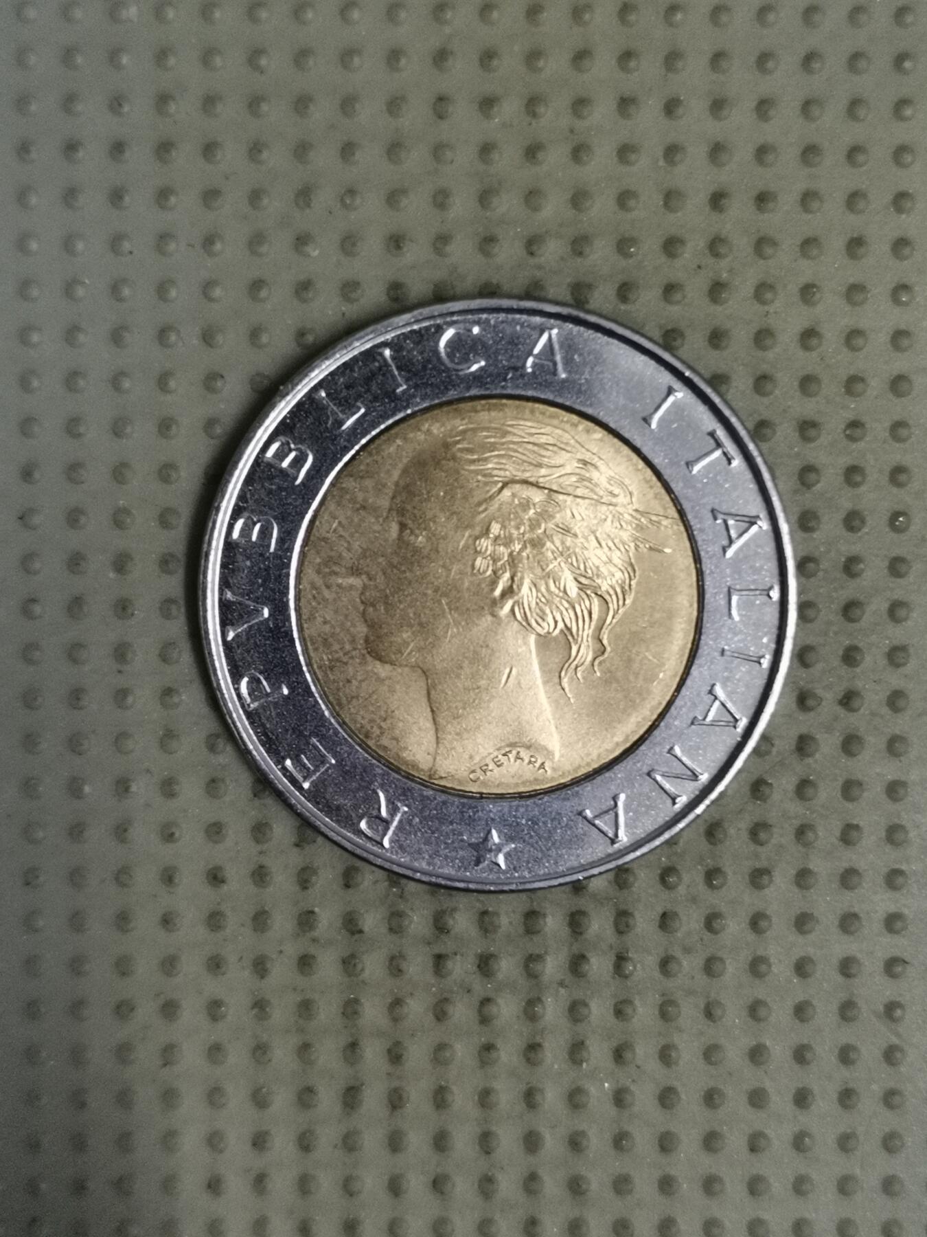 2025年第129场各国散币拍卖（总第129场） 意大利1998年农业发展基金成立20周年500里拉纪念币