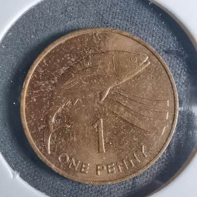 沼泽如烟--第919场 - 圣赫勒拿1991年1便士