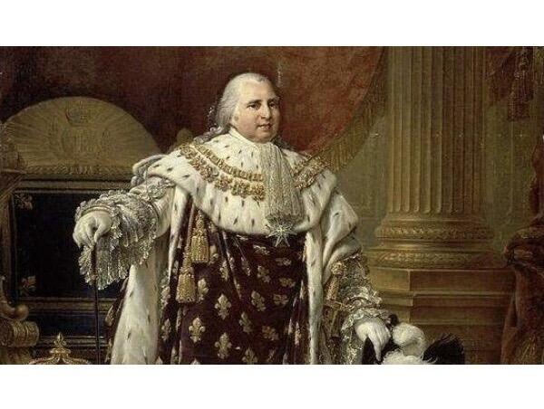 法国1824年 路易十八军装像高浮雕精制大合金章 50MM