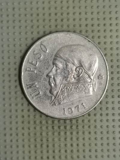 2025年第127场各国散币拍卖（总第127场） - 墨西哥1971年1比索
