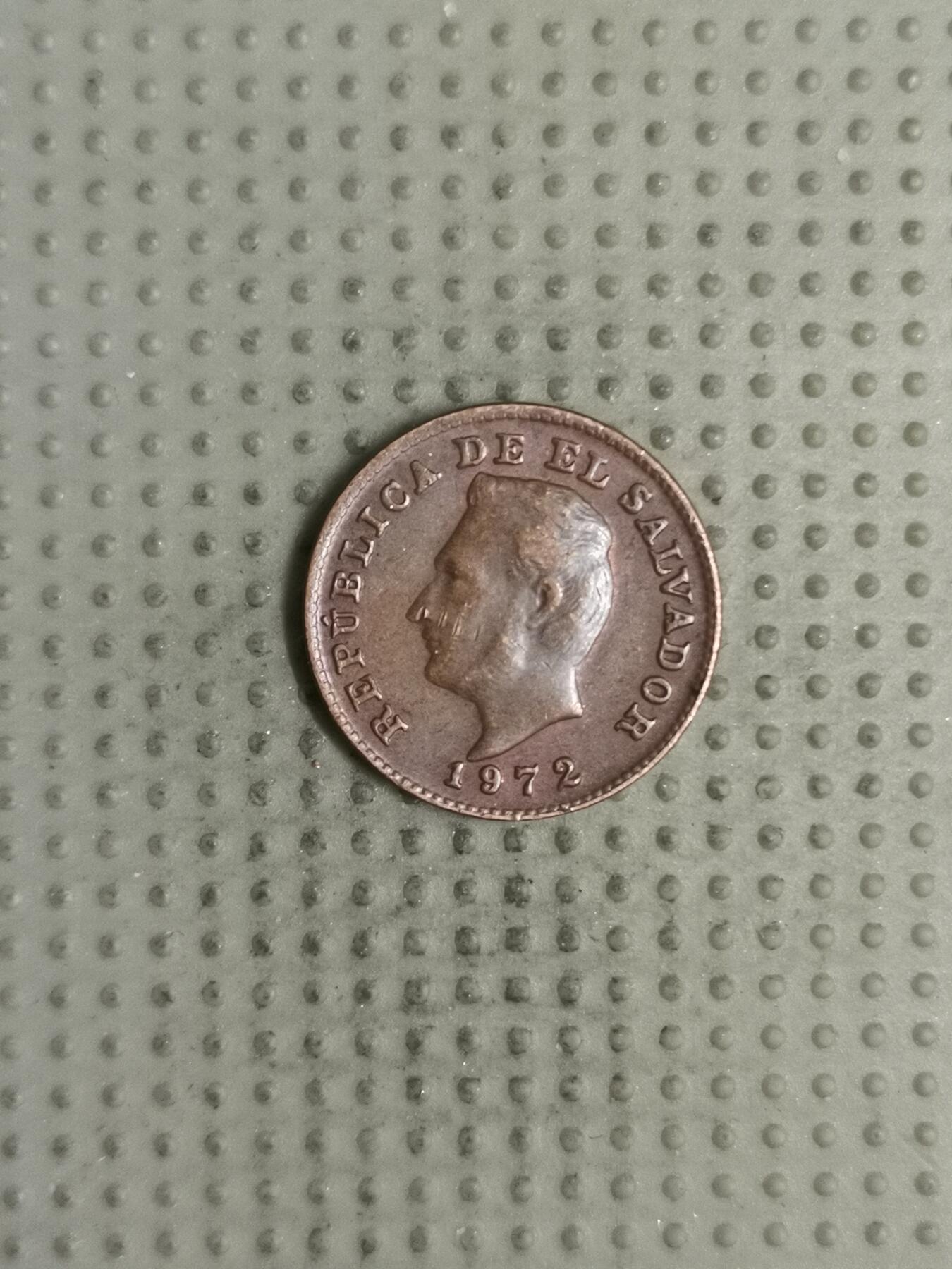 2025年第127场各国散币拍卖（总第127场） 萨尔瓦多1972年1分
