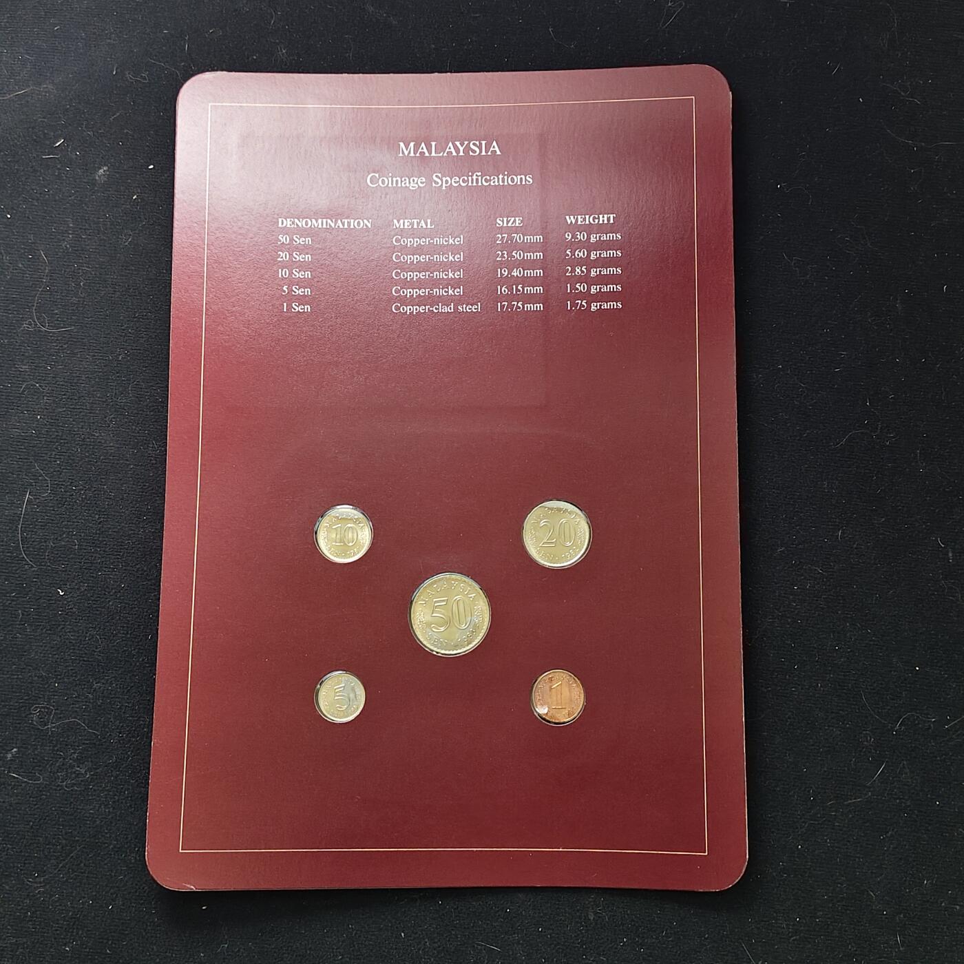 【全场包邮】纯粹捡漏拍482场（免费代拍第19场）-币封+套装+富兰克林（注意佣金） 【富兰克林·世界各国硬币系列邮币卡】黎巴嫩共和国+马来西亚联邦