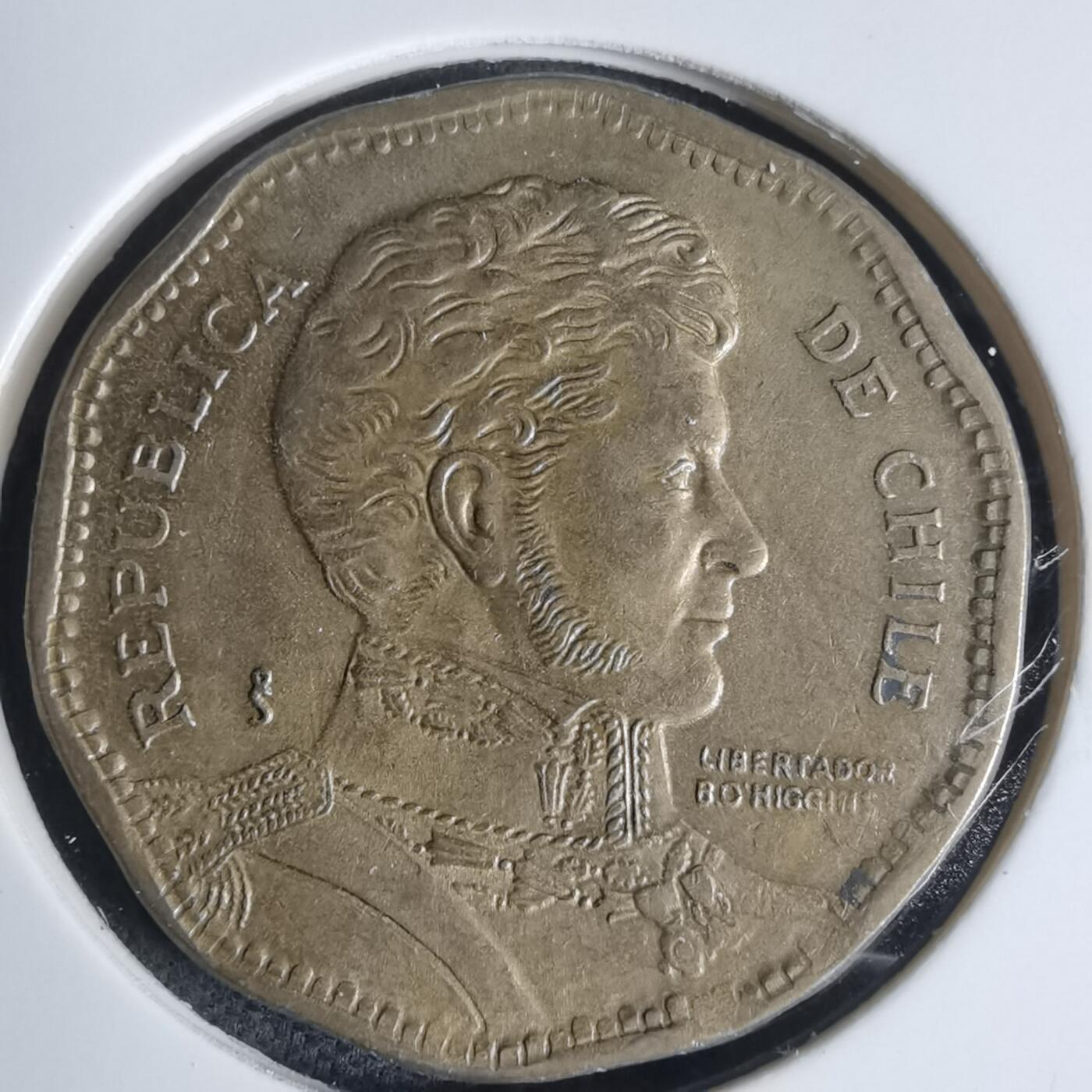 沼泽如烟--第920场 智利1995年50比索