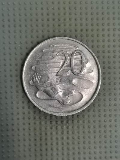 2025年第128场各国散币拍卖（总第128场） - 澳大利亚1974年20分