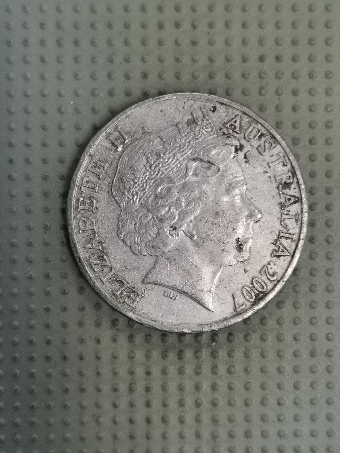 2025年第128场各国散币拍卖（总第128场） 澳大利亚2007年20分