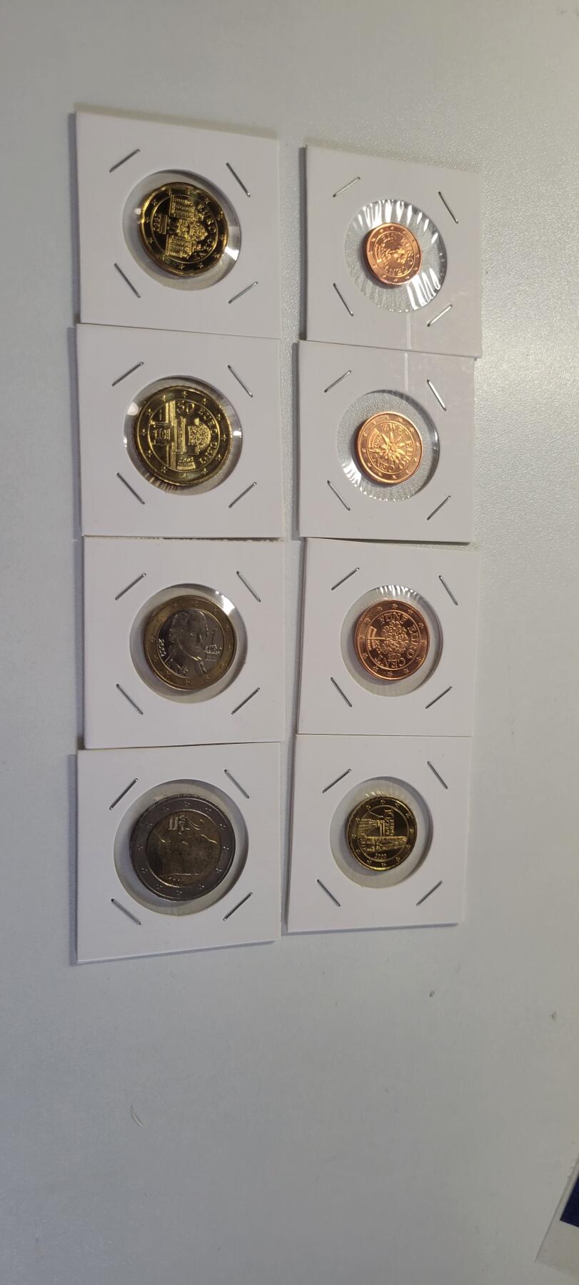 2025第二十五期 奥地利2002年清年份欧元一套