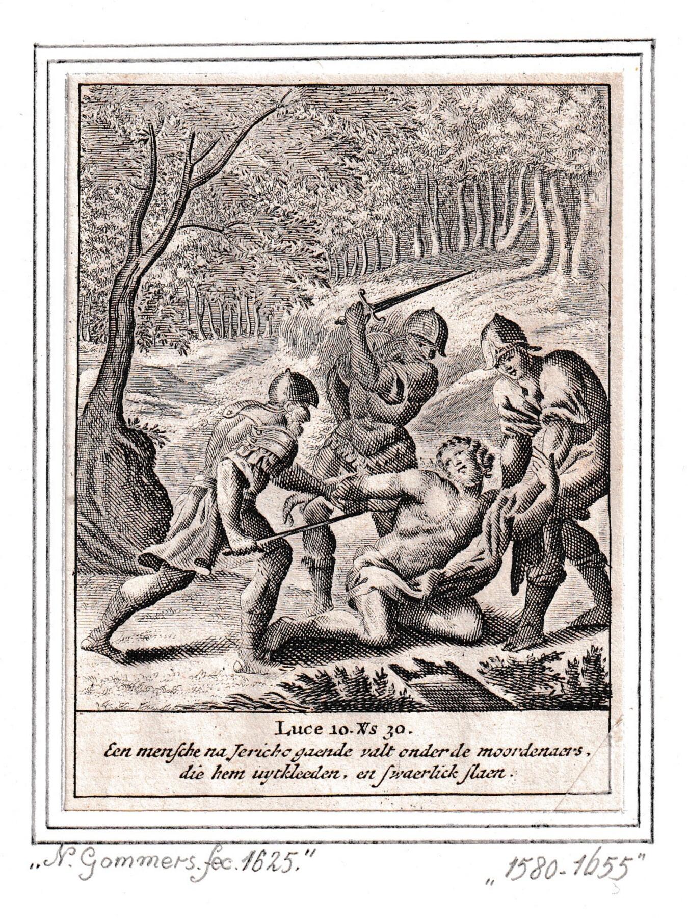 【良泉】【2025年最后一场】12月18日晚19.30点开拍！188组【直播场】西方古代钱币、丝路杂项、印章！ 【圣诞快乐！】1580-1655年《圣经》题材版画一幅，为荷兰版画大师N.Gommers雕版印刷。