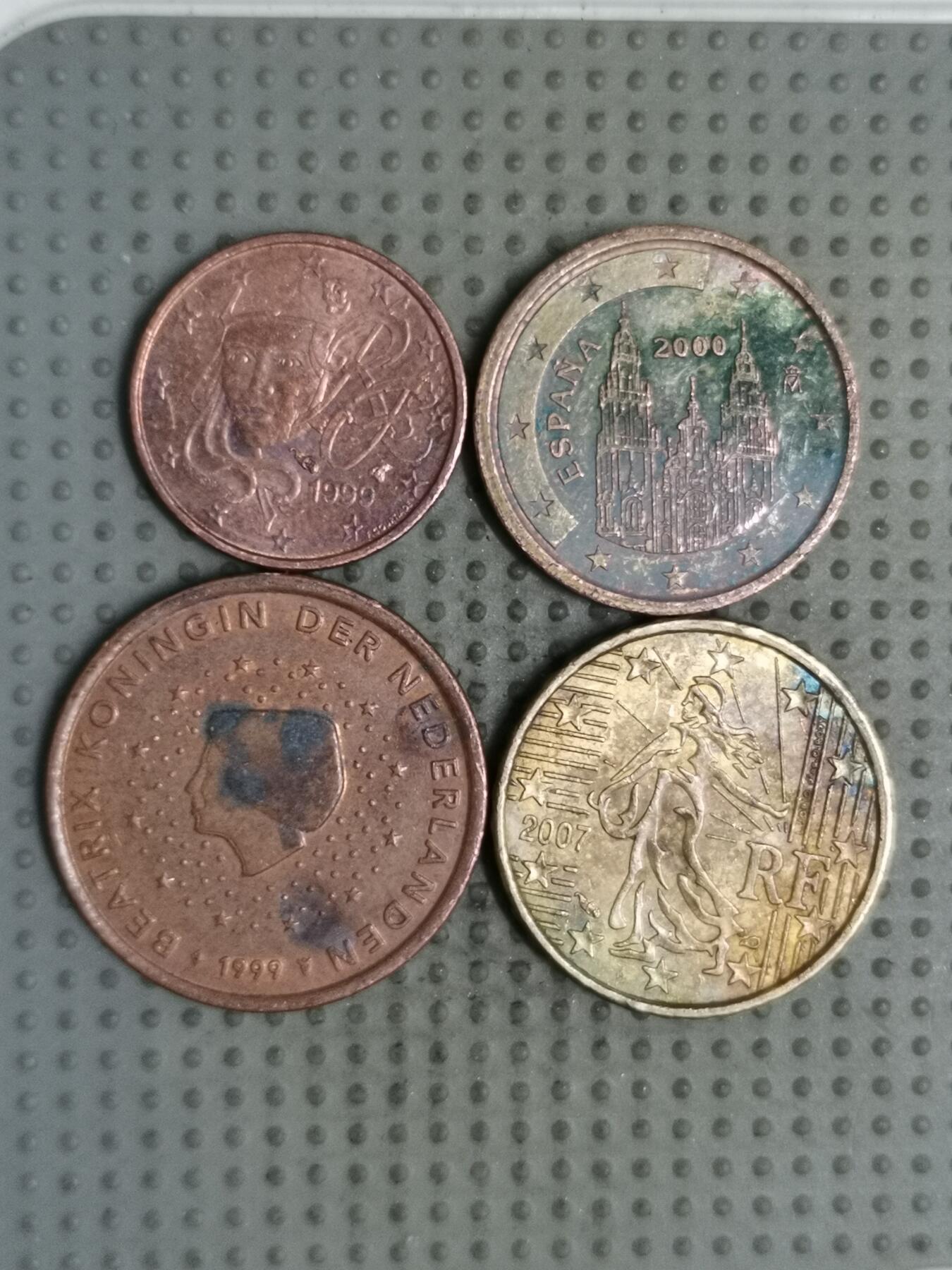 2025年第131场各国散币拍卖（总第131场） 欧分4枚