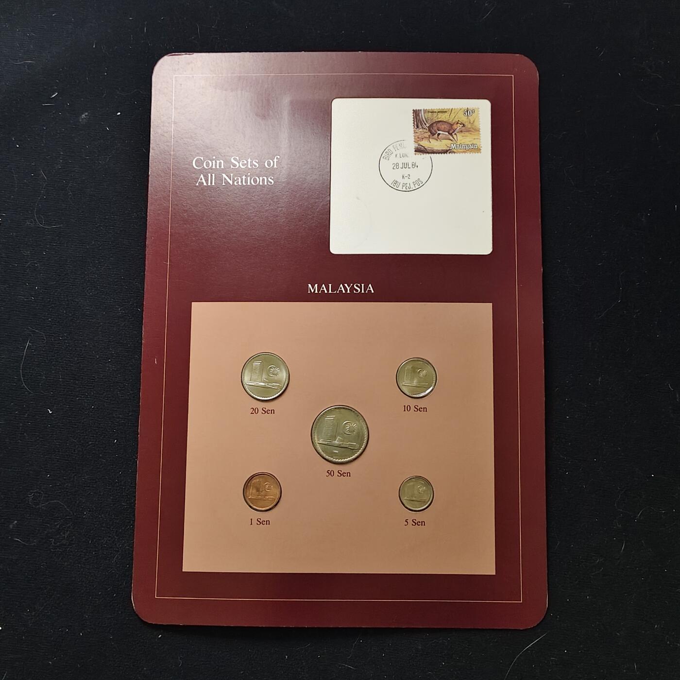 【全场包邮】纯粹捡漏拍482场（免费代拍第19场）-币封+套装+富兰克林（注意佣金） 【富兰克林·世界各国硬币系列邮币卡】匈牙利共和国+马来西亚联邦