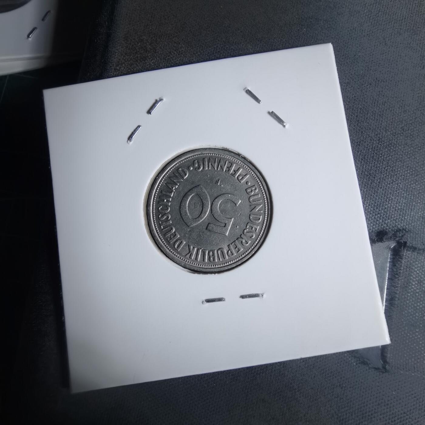 沼泽如烟--第920场 德国1950年50芬尼