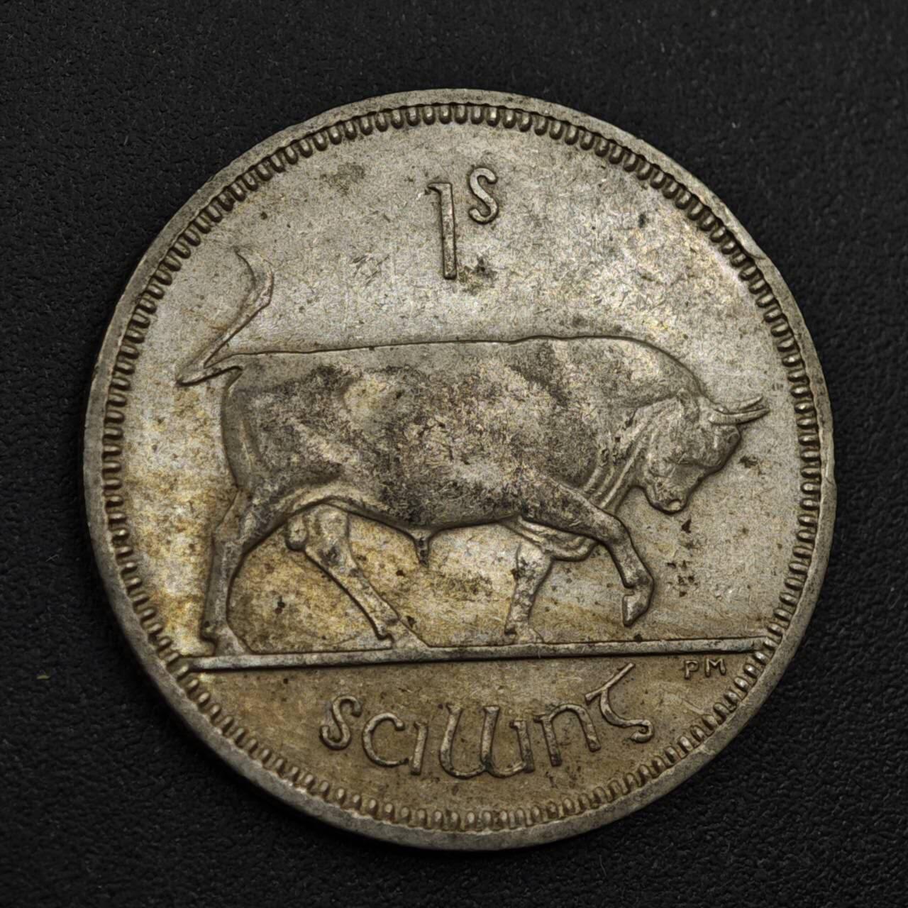 【淘币小摊】实时拍第八百一十七拍   散币场   满百包邮可预留二周 每周一统一发货   爱尔兰1959年1先令镍币