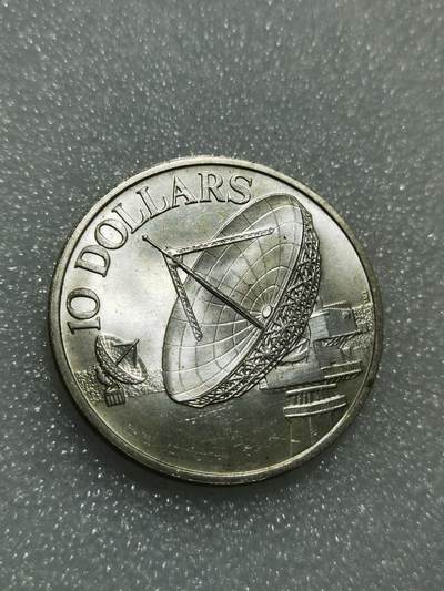 天下钱庄专场欢迎参拍 - 新加坡10元银币