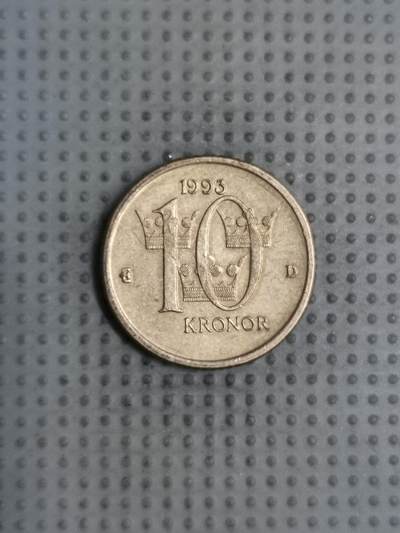 2025年第131场各国散币拍卖（总第131场） - 瑞典1993年10克朗
