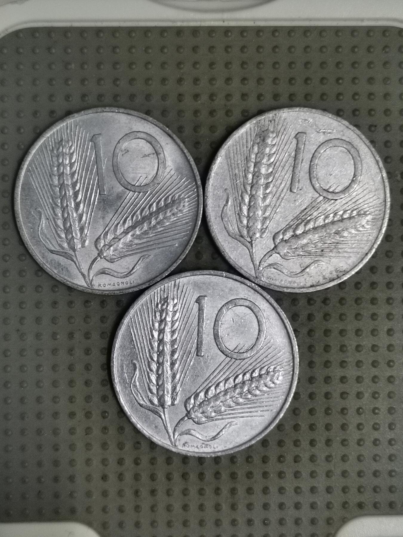 2025年第129场各国散币拍卖（总第129场） 意大利10法郎3枚