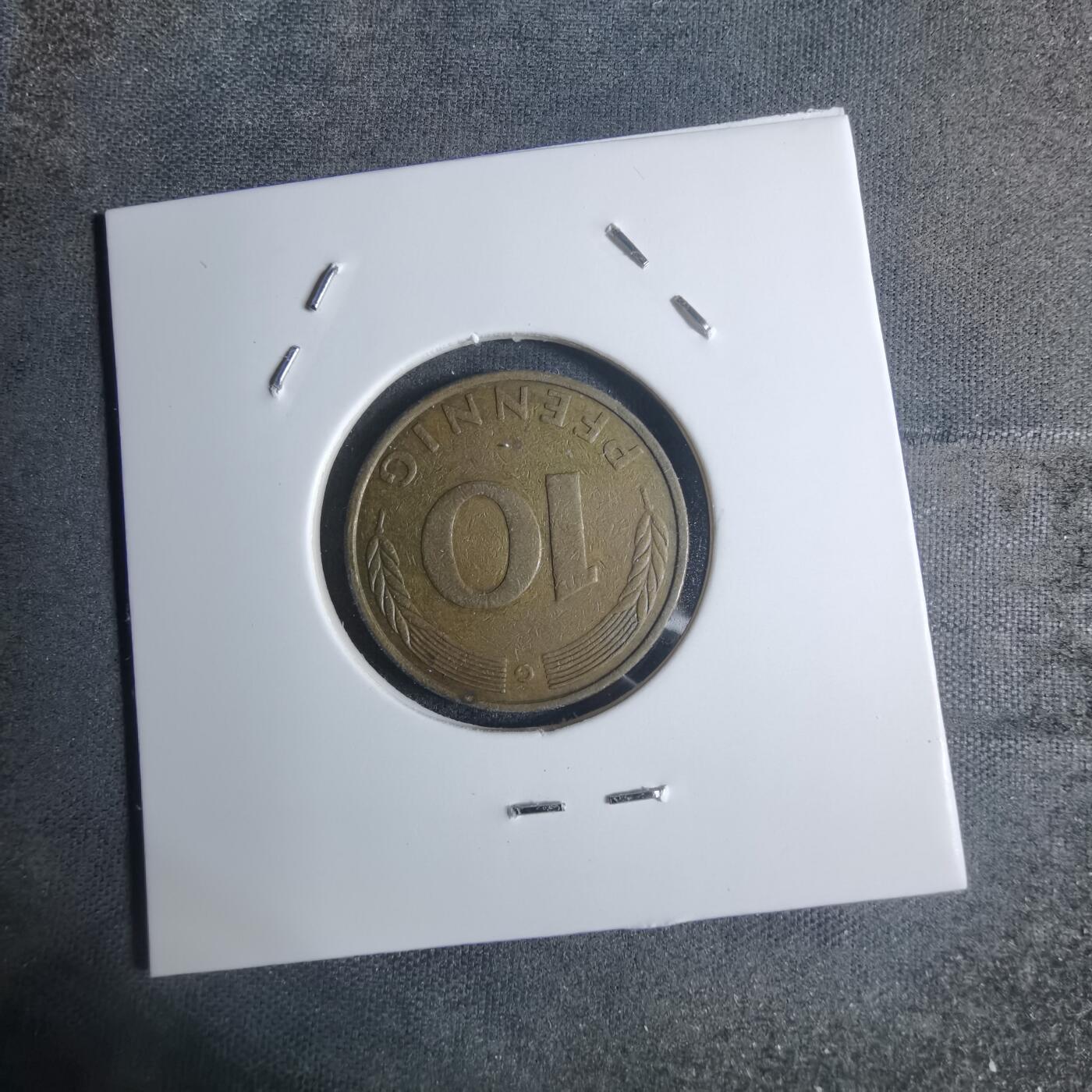 沼泽如烟--第920场 德国1981年10芬尼