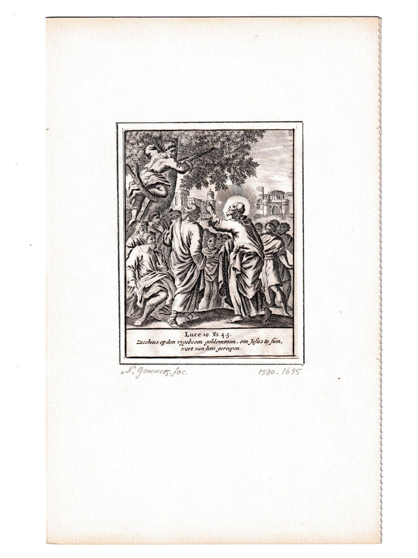 【良泉】【2025年最后一场】12月18日晚19.30点开拍！188组【直播场】西方古代钱币、丝路杂项、印章！ 【圣诞快乐！】1580-1655年《圣经》题材版画一幅，为荷兰版画大师N.Gommers雕版印刷。